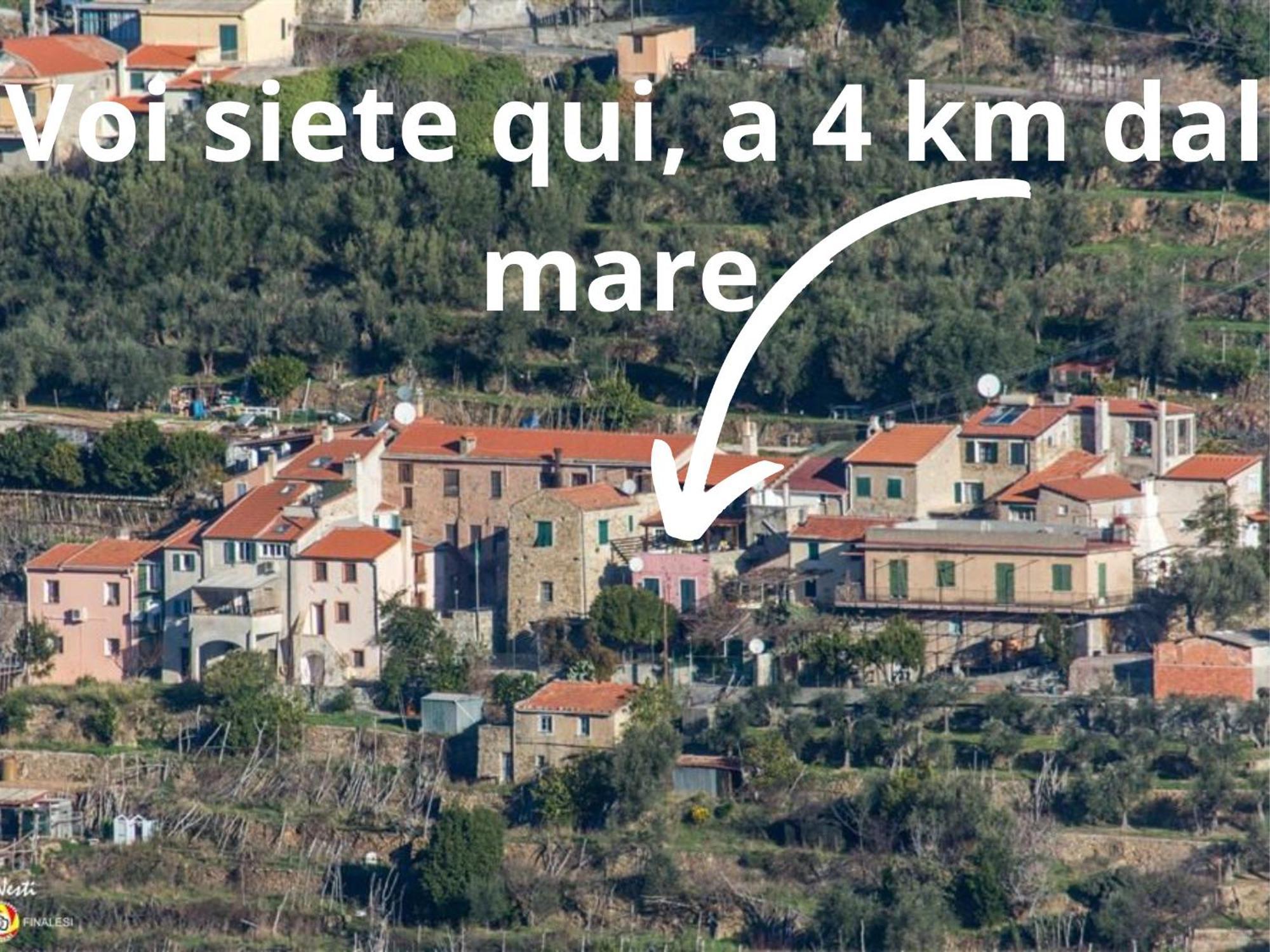 La Casa Di Sandra A Noli Villa Bagian luar foto